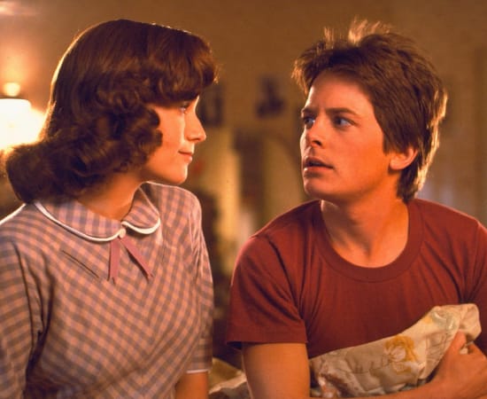 Cena do filme De Volta para o Futuro